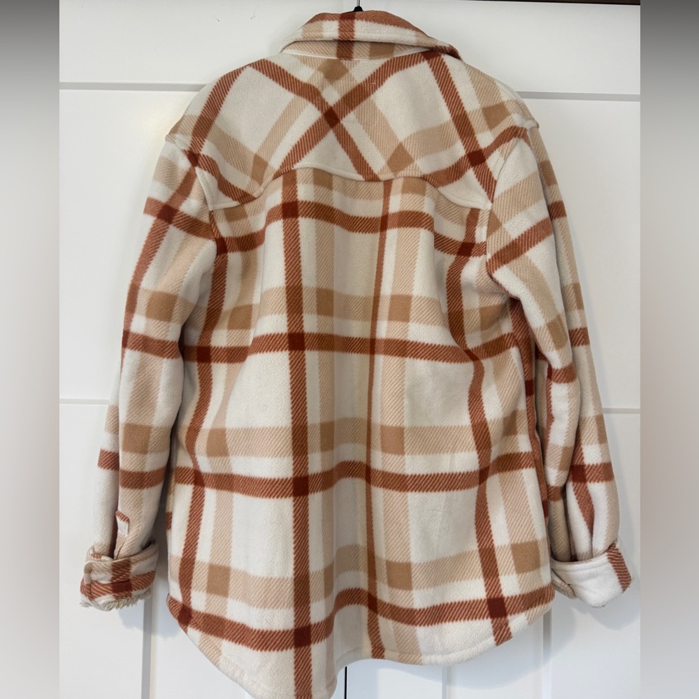 Plaid Teddy Jacket - Picture 6 of 6